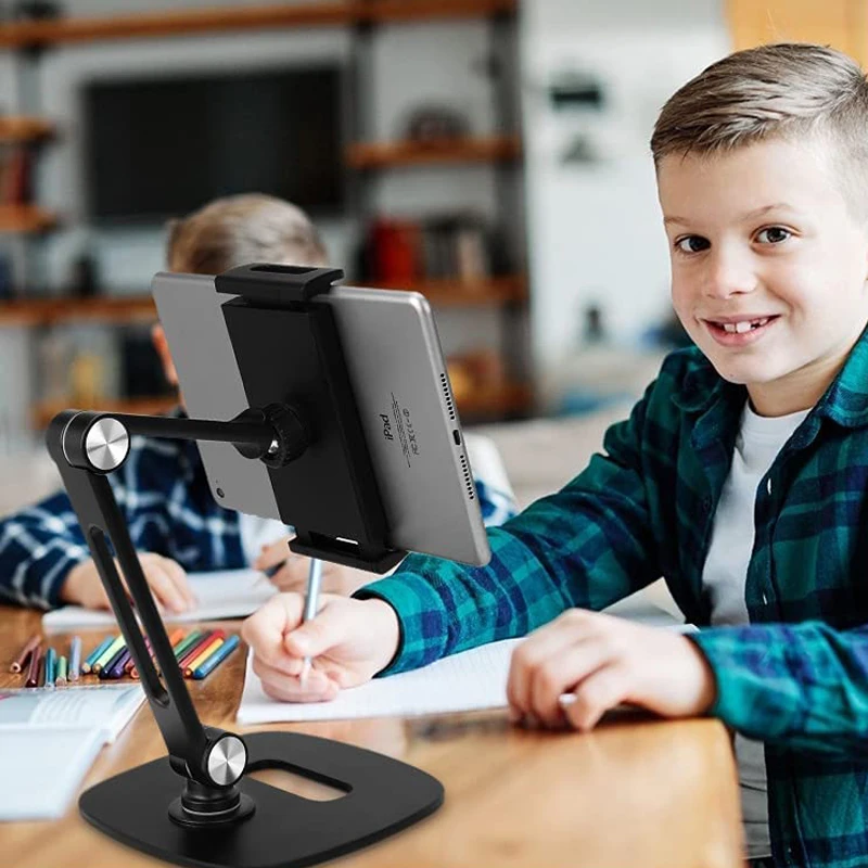 New Design Portable Adjustable Mobile Phone Standing Bracket Table Metal Stand 270-degree Rotation Aluminum