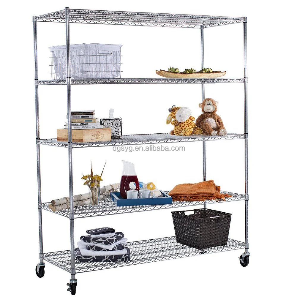 Stainless Steel Wire Shelf and Chrome Wire Mesh Shelf
