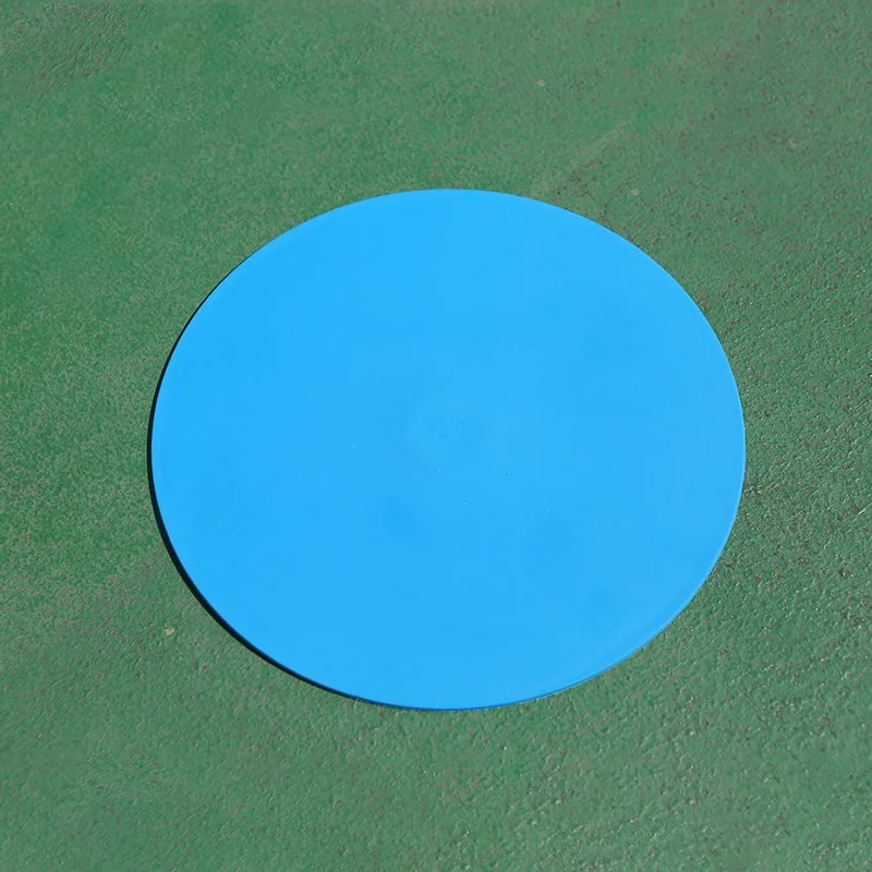 Get-Fit Hot Sale Anti Slip Colorful Rubber Floor Poly Carpet Spot Markers for Training & Kids Activities