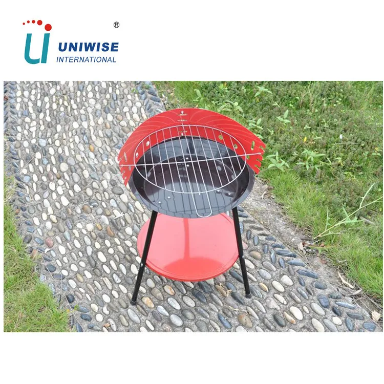 Outdoor Portable Camping Picnic Garden Field Argentine Round Bbq Grill Plate Portable Bbq Grill