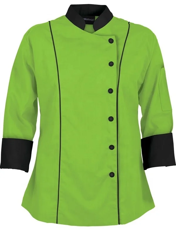 2021 Hot sale New fashion Latest High quality Women Chef Uniform Low Cost Chef jacket / Chef Coat