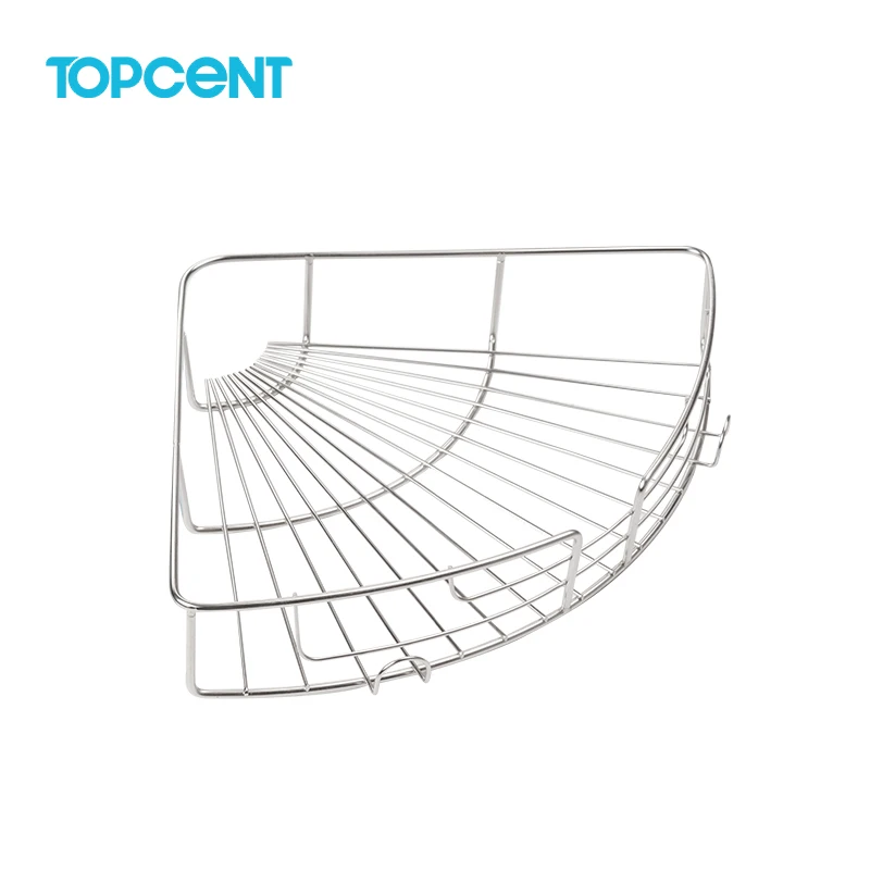 New Adhesive Corner Shelf Bathroom Shower Caddy Organizer for Kitchen Toilet No Drilling Bathroom Corner Shelves Shower Caddies