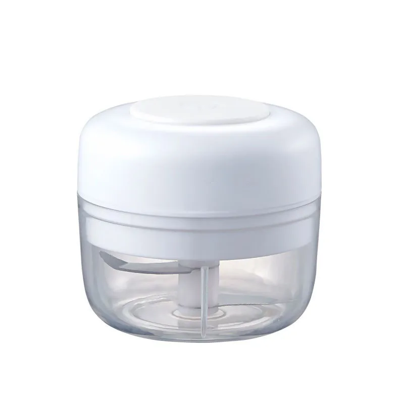 100 ML Mini Meat Onion Garlic Press Mincer Portable Plastic Multifunction Kitchen USB Rechargeable Electric Meat Mincers