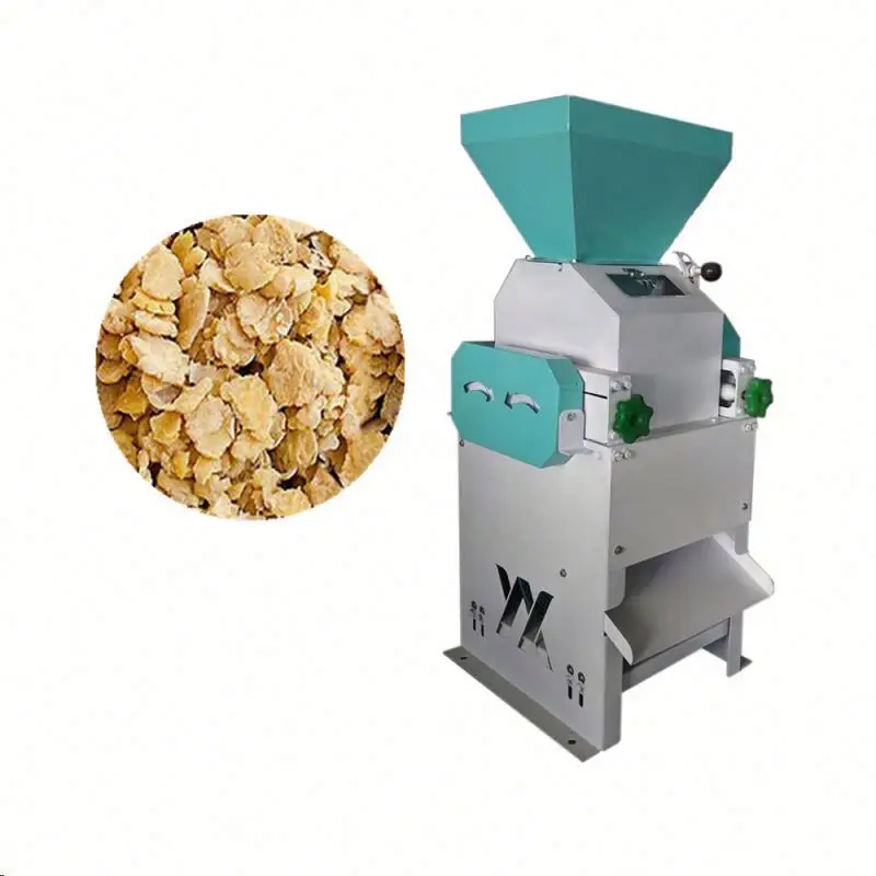 good effect cereal squeeze flat machine grains flattening mill
