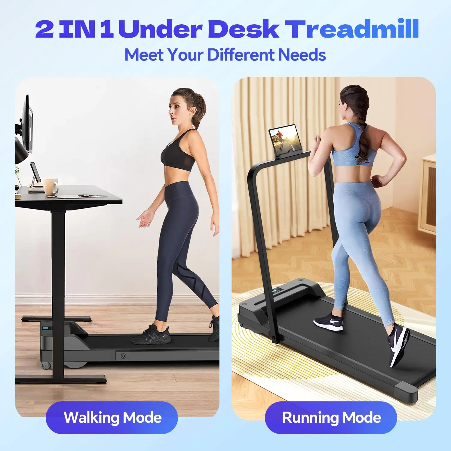 Walking pad office fitness Equipment Multifunctional Stepper Walking Machine Foldable Electric Treadmill