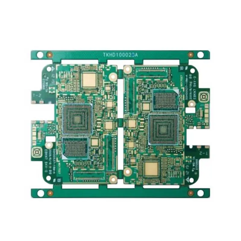 High quality half-hole PCB with 6-layer HDI second-order gold sinking process Multilayer PCB assembly/PCB Manufacturer in China