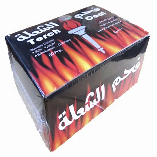 60pcs Saudi Arabia Torch Coal Bamboo Charcoal
