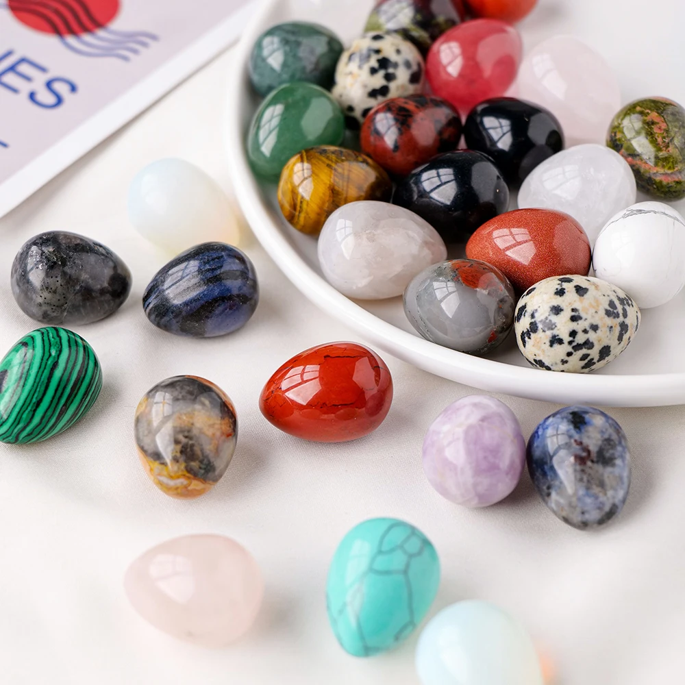 Wholesale of natural crystal carvings  Crystal Egg  spiritual healing  financial luck  home decoration