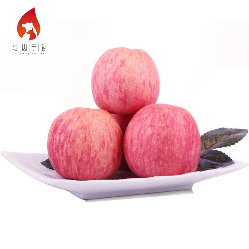 Китайские органические красные яблоки Fuji свежие фрукты
