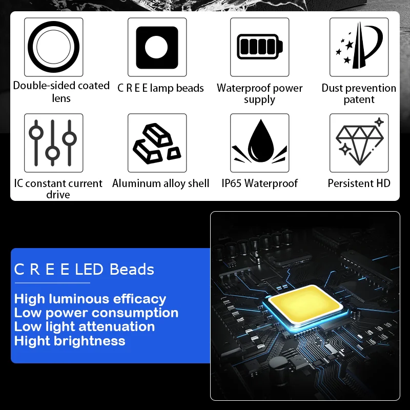 35w 55w Gobo Projector Ip65 Waterproof Grade Led Elevator Advertising Light Logo Projector