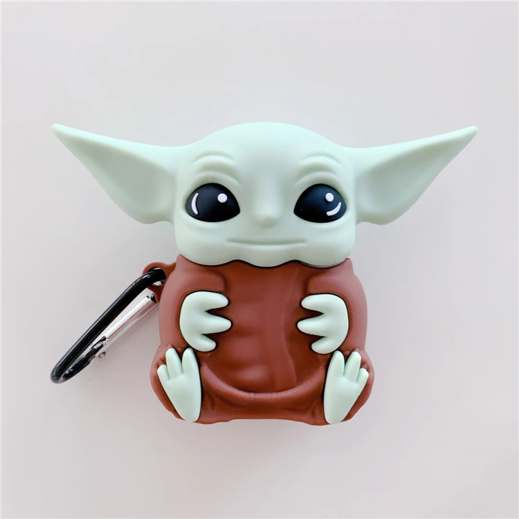 2020 New baby yoda case for  airpod ,cute cartoon earpod cover cases for airpods 1/2/pro