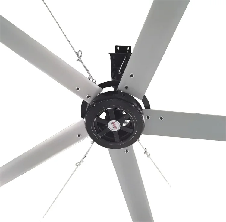 GF Series HVLS Permanent Magnet Direct Drive Industrial Large Ceiling Big pmsm fans