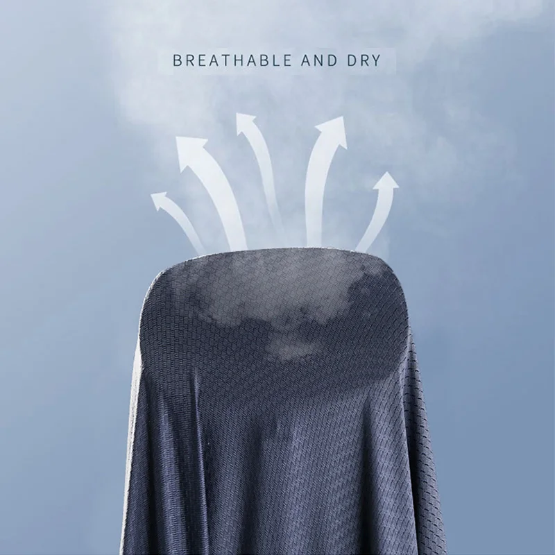 Summer 2021 New Outdoor Sports Breathable Hooded Sun Protection Clothing Couple Stretch Ice Silk Sunscreen Clothing