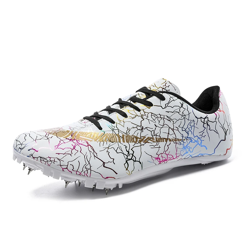 Athletic Field Sport Track Sport Running Spiked Nails Adult Sprint Long Jump Three Standing Nail Shoes Sneakers