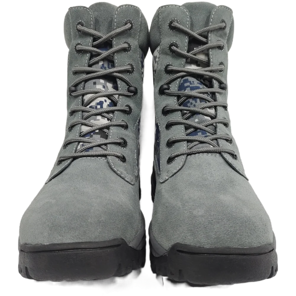 Summer Breathable Jungle Camouflage High Top Zipper Work Boots Training Tactical Desert Boots Mountaineering Training Boots