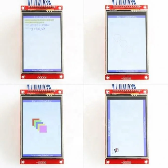 Hot selling 3.5 inch SPI Serial LCD module TFT screen 480x320 LCD display with touch ILI9488