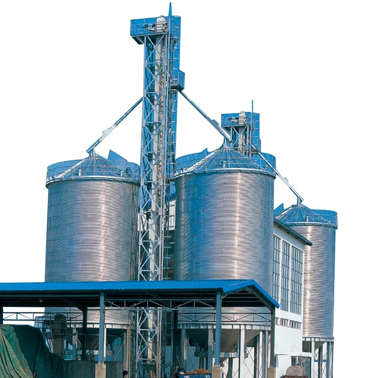 
Assembly type galvanized steel silos feeding silo grain corn paddle silo 