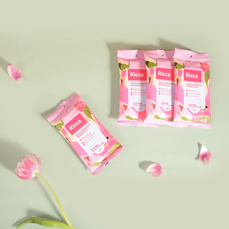 Customized Individually Packaged Wet Cleaning Wipe Disposable Use Single Pack Wet Towel for Hand for Clean