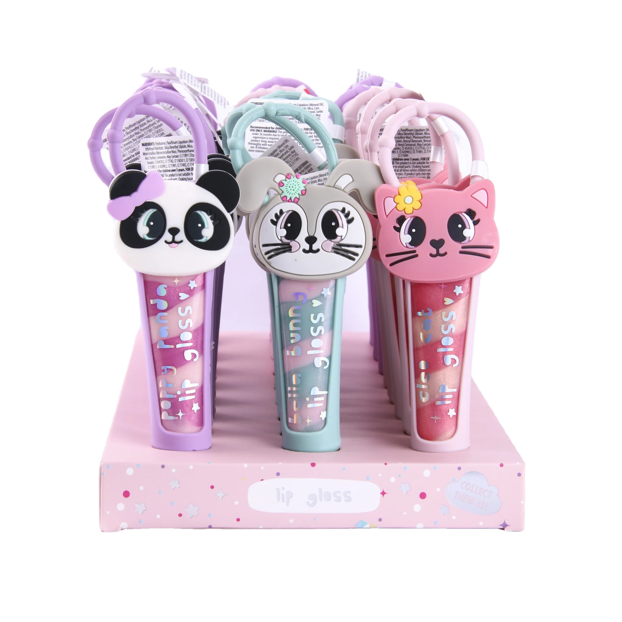 Custom set tin box Makeup Sets vendor lip gloss tubes base lip gloss packaging matte lip gloss