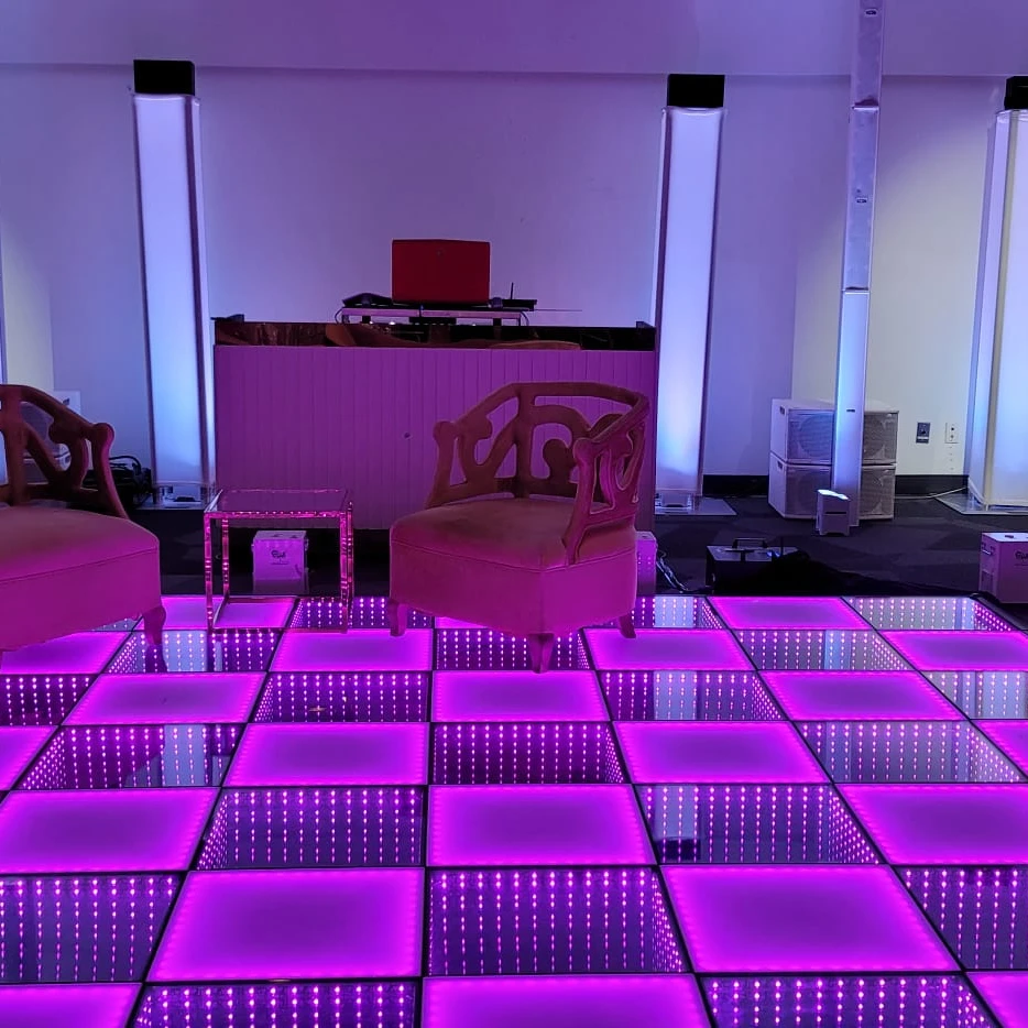 Factory Selling Portable Led Disco Night Club Dj Matte Dance Floor For Sale