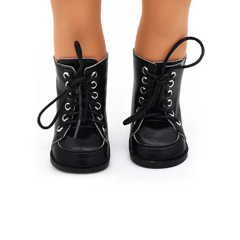 7.5 cm Good handcraft 18 inch America girl doll  reborn doll shoes shoes boots for 18 inch dolls