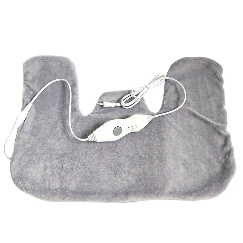 Wholesale Heated Blanket Electric Warming Throw Heating Cape Neck and Shoulder Heating Pad Soft Flannel Electric Blanket