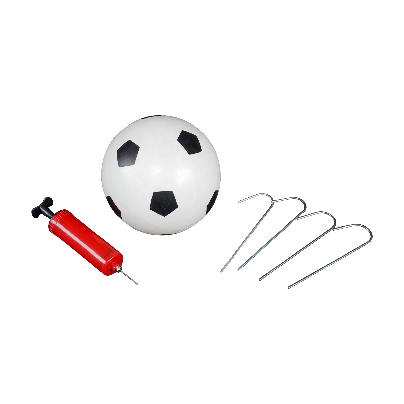 High Quality Portable Metal Twin Soccer Goal Set 64x50x35CM for Kids Training in Garden or Home Soccer Goal Set