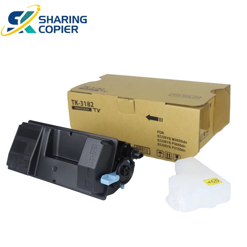Wholesale Compatible TK-3182 TK 3182 TK3182 Copier Toner Cartridge For Kyocera ECOSYS P3055dn toner