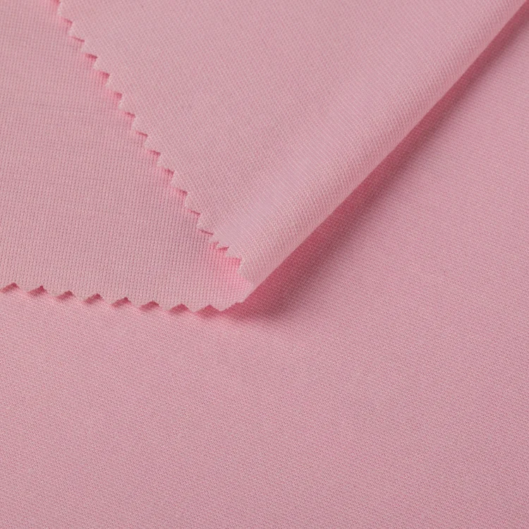  70 Bamboo Fiber 30 Nylon Single Jersey For Tshirt Sportswear Fabric Cool Touch