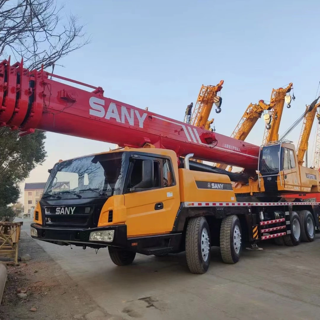 Б/у гидравлические стрелы Sany 25 тонн 30 50 70 100 продажа грузовых кранов