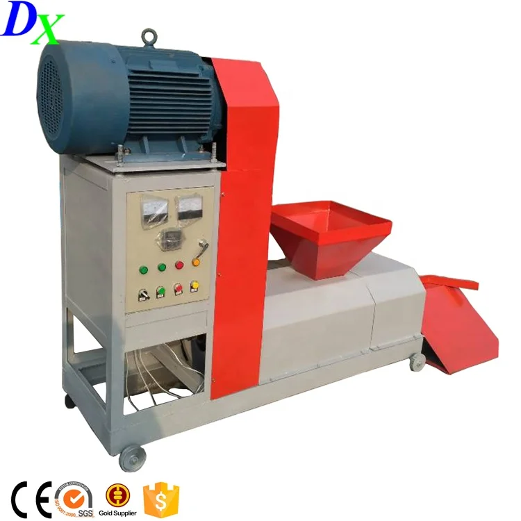 Used wood sawdust rice husk briquette charcoal making machine price