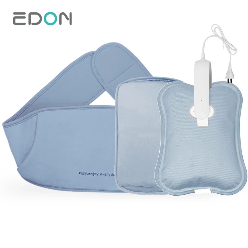 EDON оптовая продажа 1 л Современная Электрическая бутылка для горячей воды из ПВХ длинная детей женское средство снятия боли