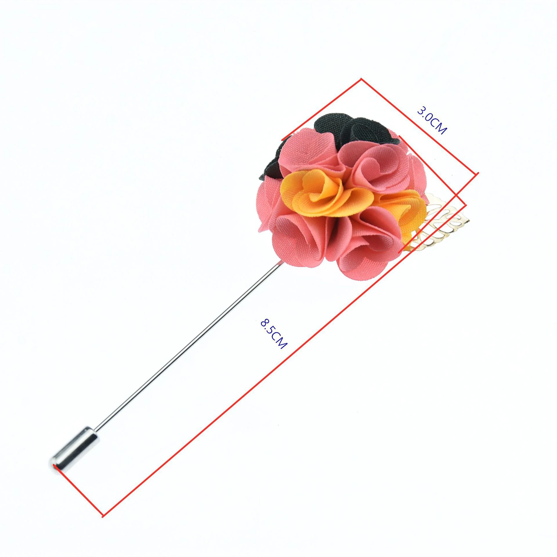 New Fashion Custom Lapel Pins Cheap Flower Broocheds For Mens Suits
