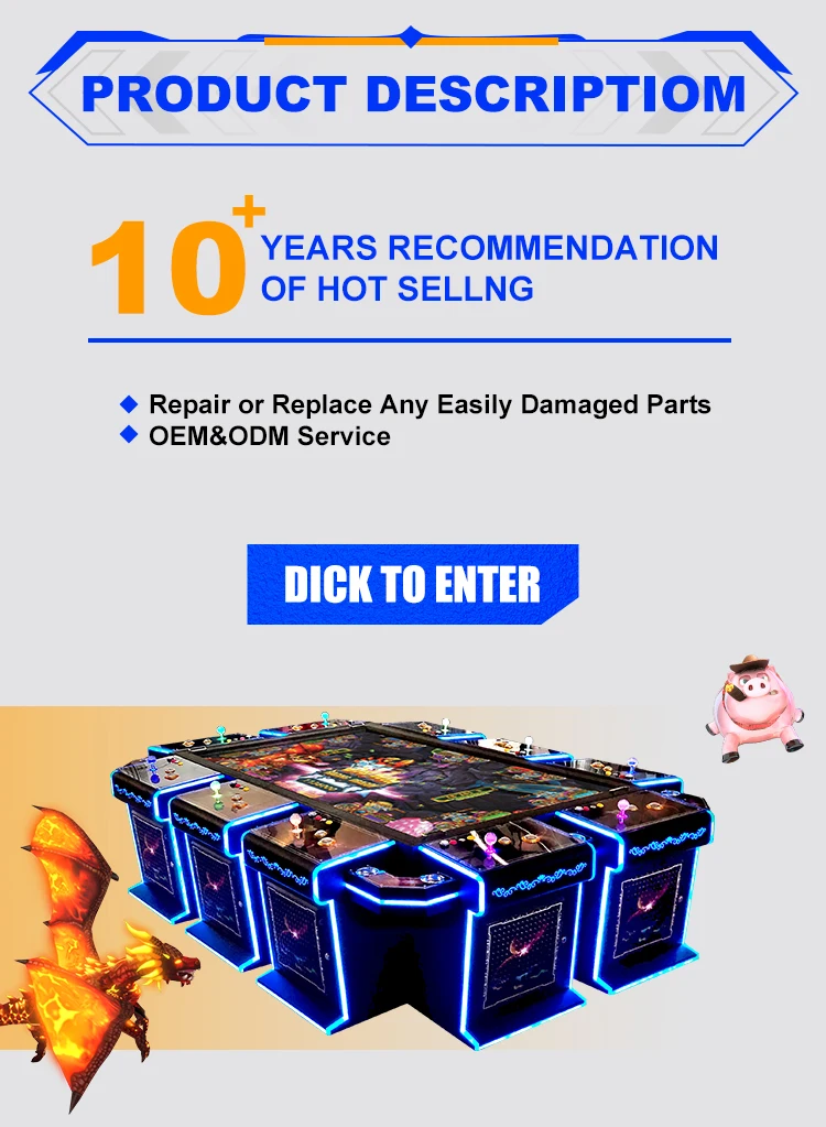 Factory Direct Supply Cheap Price Fish Game Portable Machine Monster Table Fish arcade Cabinet Game Machine