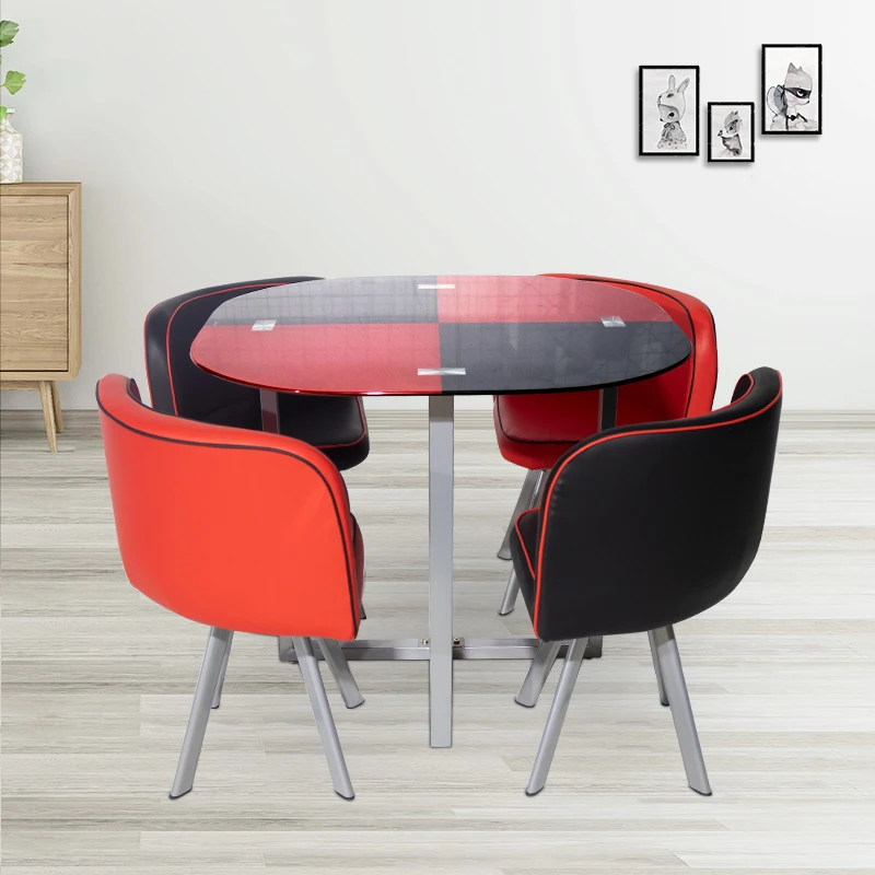 dinning table dining room furniture glass dining table with 4 chairs dining room furniture