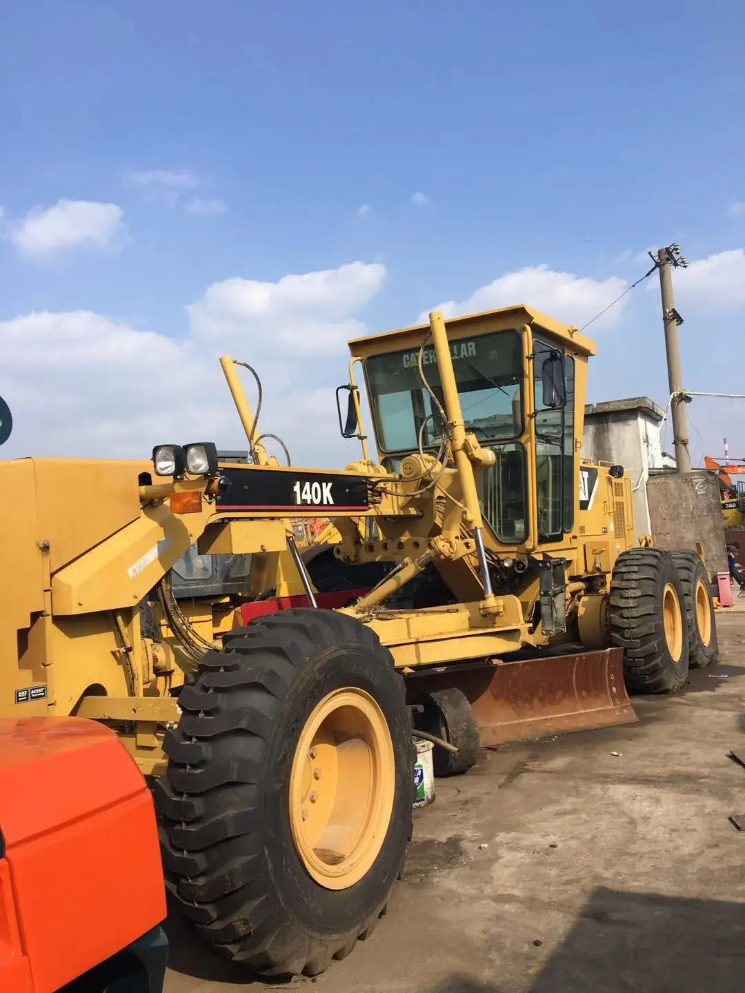 Качественный б/у Грейдер CAT 140K, профессиональный Грейдер CAT 140K для продажи