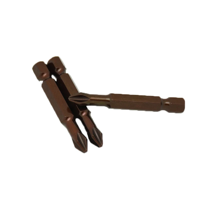 25mm 1/4 Inch Hex Shank Insert PH/TORX/PZ/SL  Screwdriver Bit