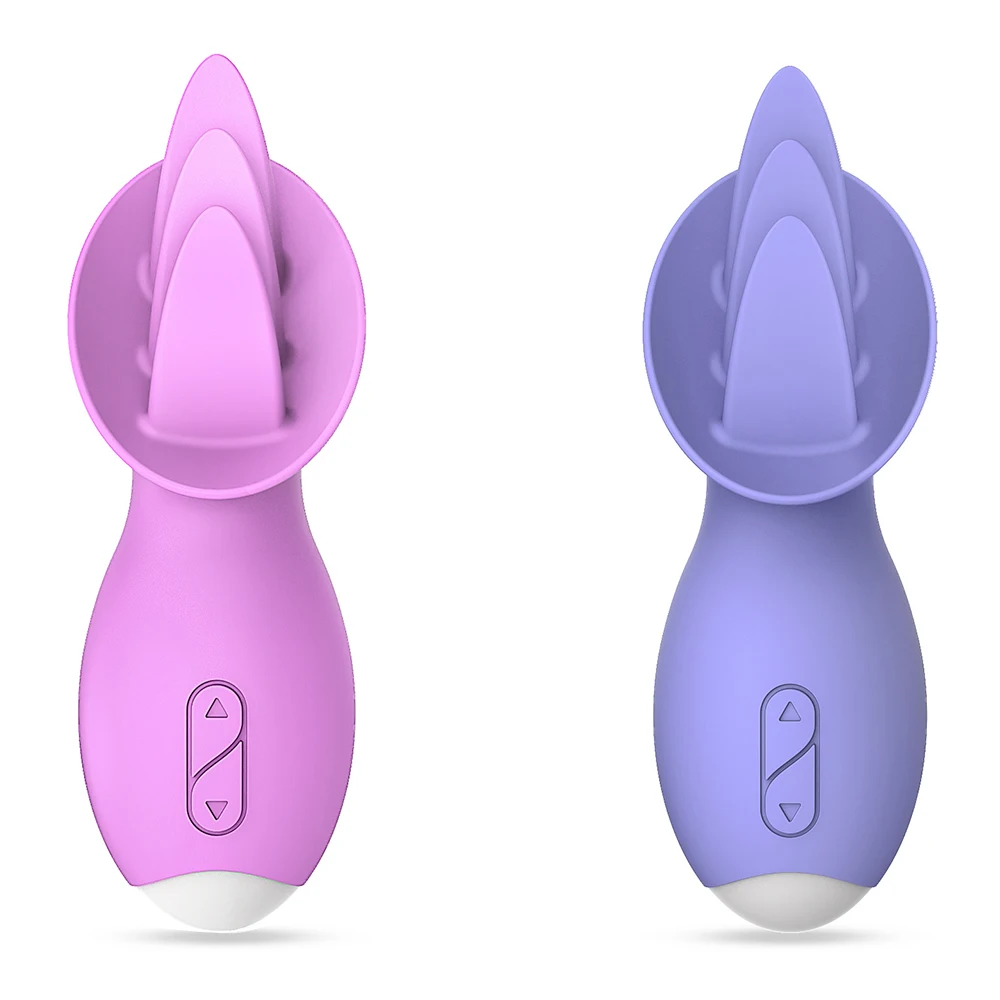 Three-layer tongue massage masturbator Women lick tongue, chest, clitoris and vagina massage vibrator