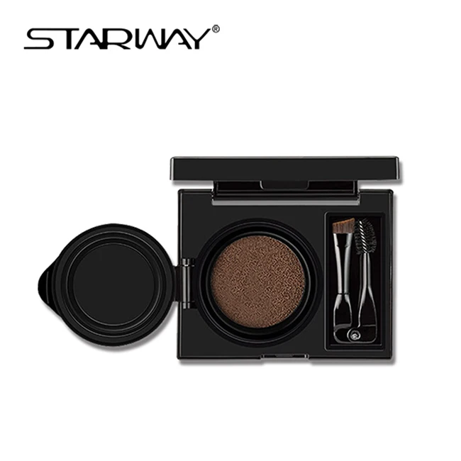 wholesale eyebrow cosmetics double colors air cushion eyebrow cream direct makeup from china