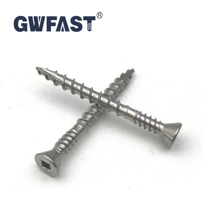 Винты для твердой древесины Torx типа 17, с потайной головкой SS 304 316, винты для дерева Torx T20 T25, двухрезьбовые винты Torx