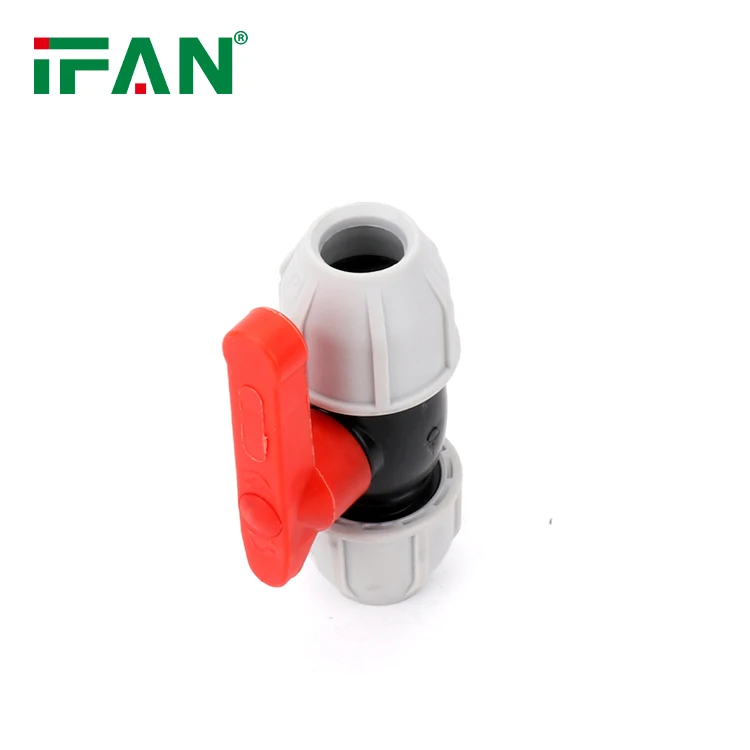 IFAN High Pressure HDPE Fitting ASTM D3035 Irrigation Fittings 110mm PP Compression Fittings