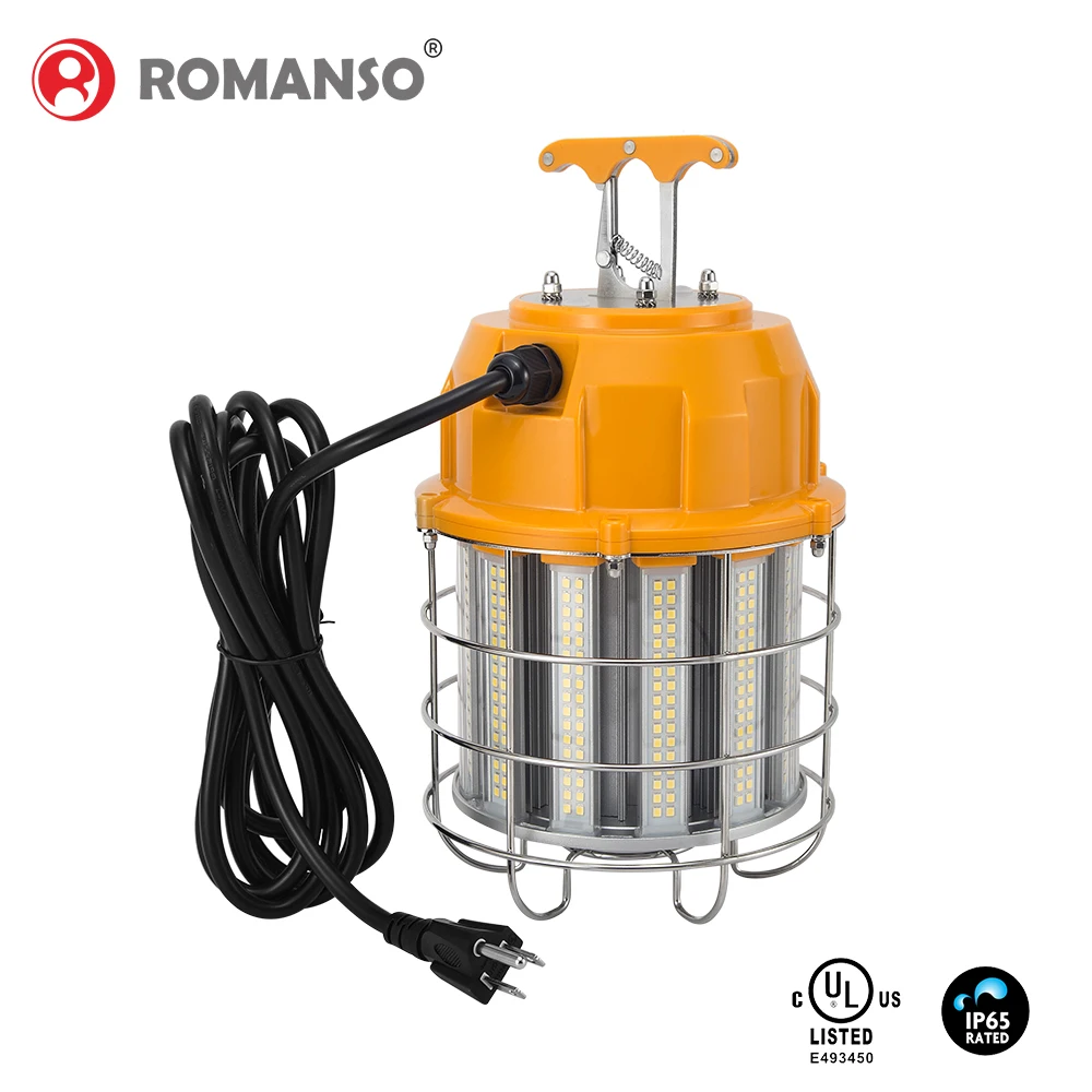 No Flicker Hypaethral Instant Operate 60W 150W for Coal Mine Temporary Led Work Light