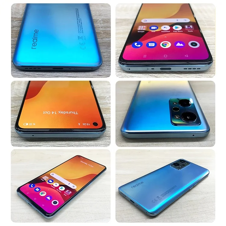 Original 5G 6.62 Inch 120Hz AMOLED E4 Screen Snapdragon 870 5000mAh Battery 65W Charge NFC Smart Phone Realme GT Neo 2