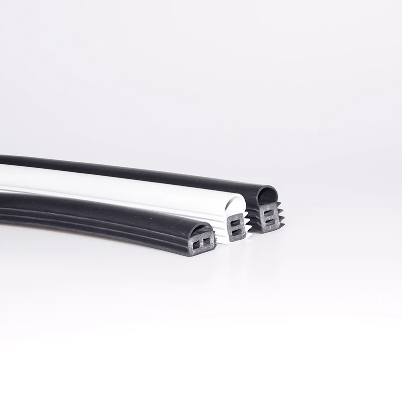 Adhesive backed Graphite intumescent strip fire door smoke seal flame retardant fire seal