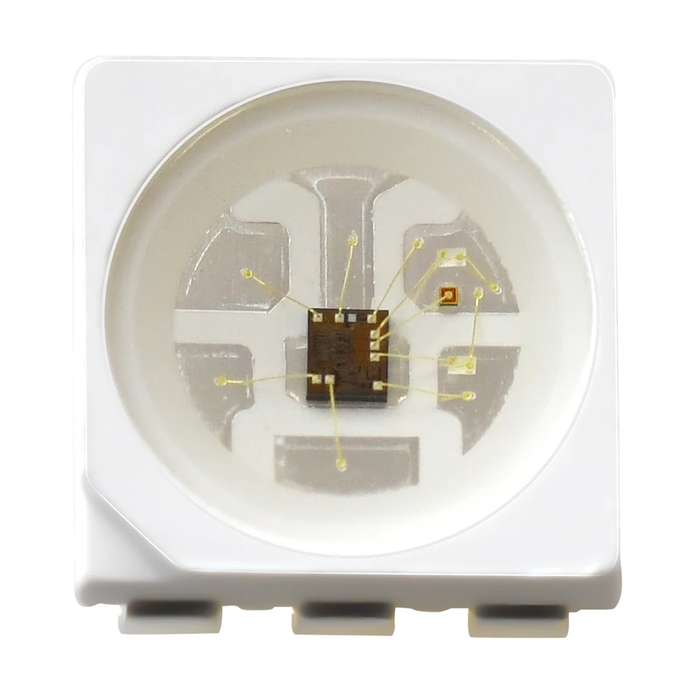 3535 5050 Светодиодные пиксельные чипы Cri 97 Smd светодиодный чип 420 нм 660 Rgb Ic Chip