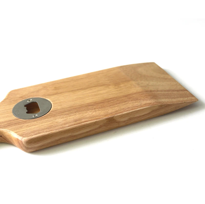 Oak Wood Grill Grate Scraper Bristle Free BBQ Brush Wooden Grill Cleaner BBQ Cleaning Accessories for Gas Charcoal Grill