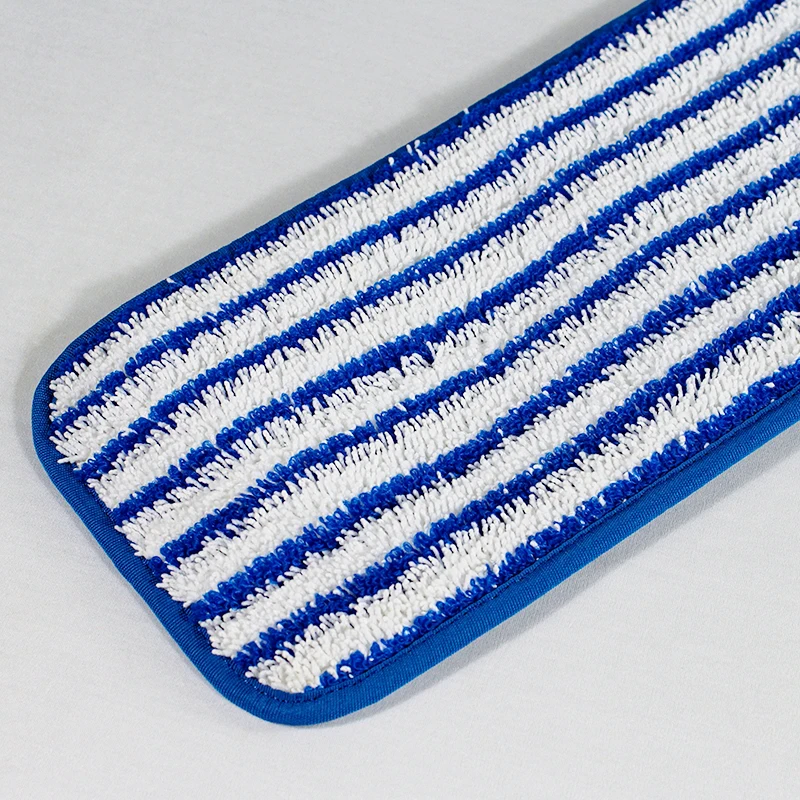 Wholesale Commercial Industrial Microfiber Wet Mop Trapezoid Shape Scrubbing Refill Head Microfiber Cleaning Floor Tool