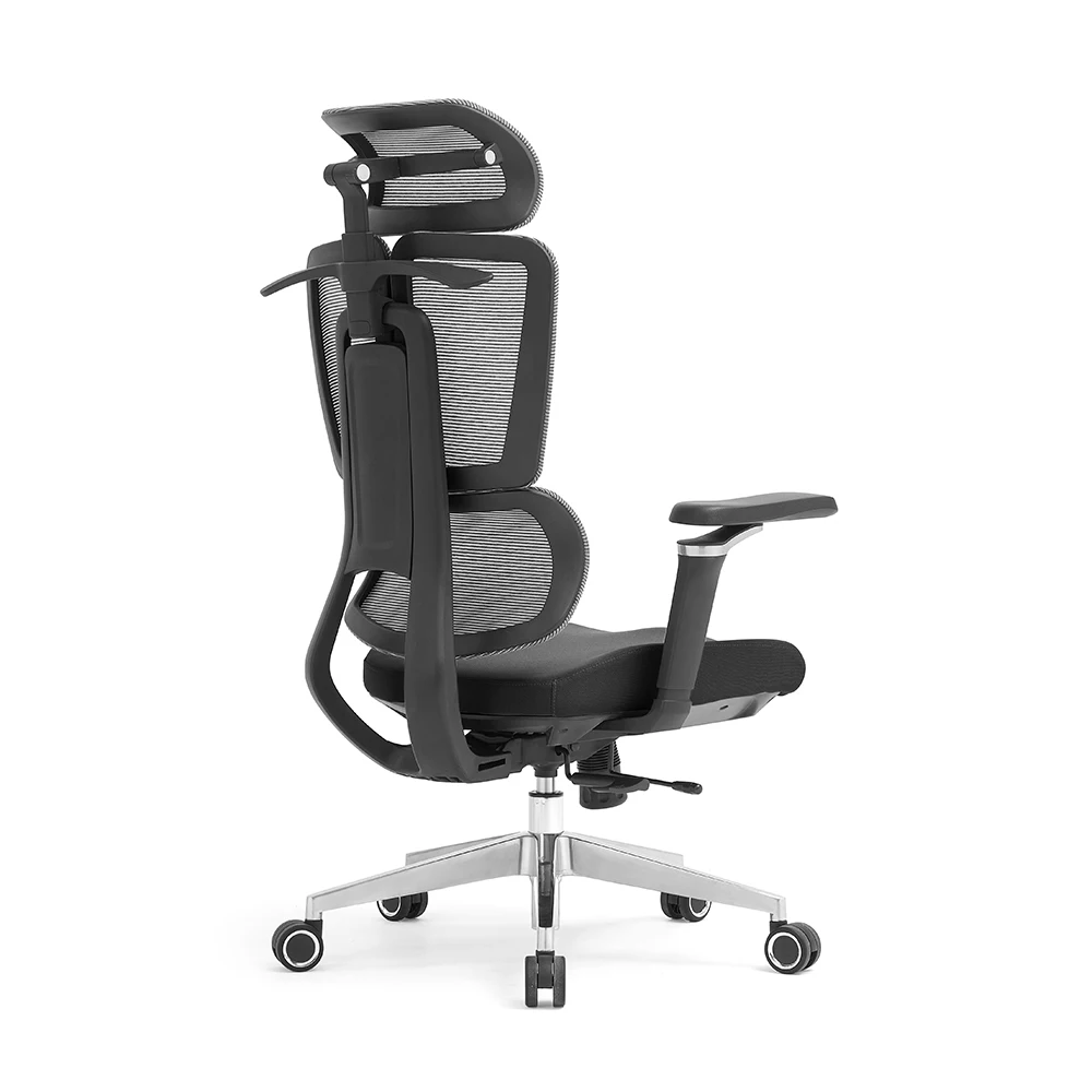 wholesale luxury sillas de oficina high back office chair executive chair with metal office chair with headrest office furniture