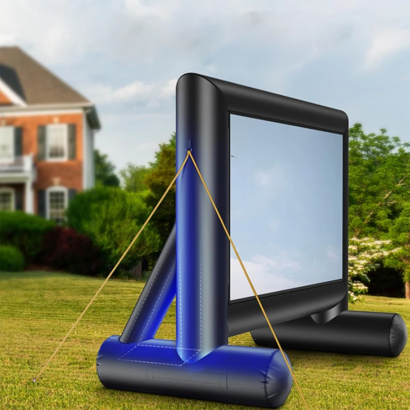 inflatable prolector cinema home outdoor open alr backyard inflatable movie screen inflatable screen movie cinema