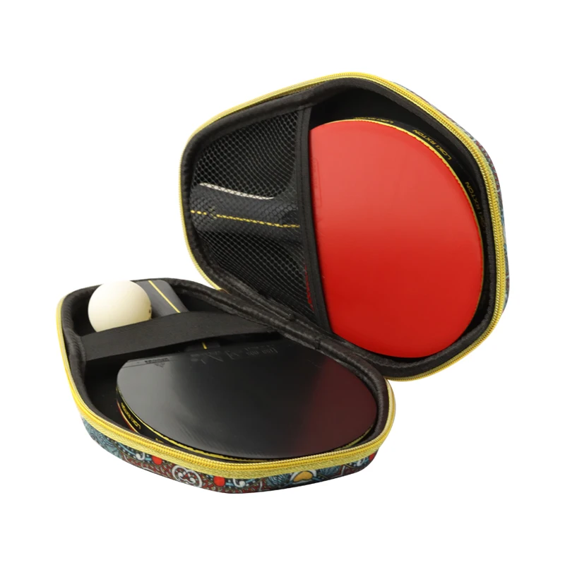 LOKI Table Tennis Raqueta OEM Professional Table Tennis Paddle With Print Table Tennis Case Hard